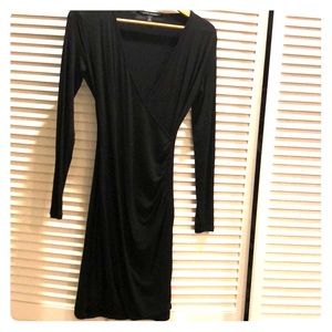 Banana republic long sleeve stretch dress